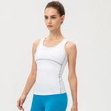 Sports PRO Women's Tight Training Sports Fitness Running Yoga Quick Drying Tank Top Clothes 2001