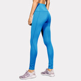 Women's ultra-high waisted yoga pants with slanted pockets for fitness, running, training, elastic quick drying, and tight fitting sports pants